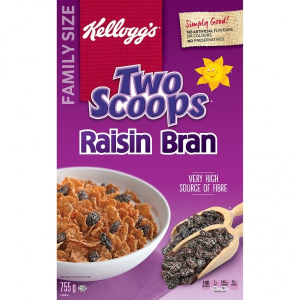 Kellogg's Raisin Bran 755g - Cereal & Breakfast - General Groceries