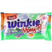 Bloom's Winkie Money Rolls Candy Assorted Flavors 297g 