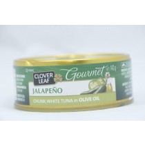 Clover Leaf Jalapeno Chunk White Tuna in Olive oil 142g