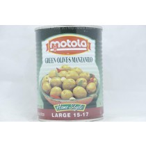 Motola Green Olives Manzanilo  Home Style 15*17 560g