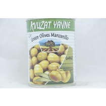 Kvuzat Yavne Green Olives Manzanillo Large