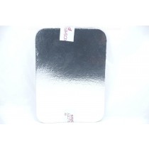 Rectangular Aluminum Foil Cardboard Lid For Foil Pan 5"x7"