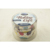 Fantastic Baking Cups Standard Happy Birthday 72cts