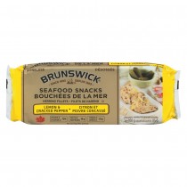 Brunswick Seafood Snacks in Lemon & Cracked Pepper 100g