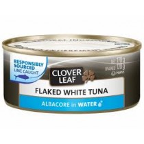 Clover Leaf Flaked White Tuna Albacore In Water, 170g