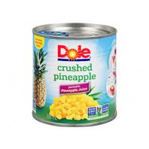 Dole Crushed Pineapple in Pineapple Juice 398ml