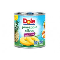 Dole Pineapple Slices  in Pineapple Juice 398ml