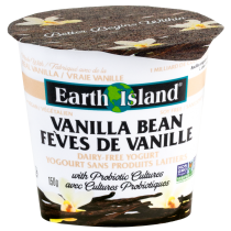Earth Island Vanilla Bean Yogurt -Dairy Free 150g