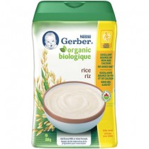 Gerber Organic Rice Cereal 208g