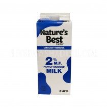 Nature's Best Milk 2 % 2 1.5 Lt