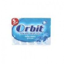 Orbit Sugar Free Peppermint Gum Multipack 5x5 Sticks 65g 
