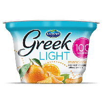 Norman's Greek Light Nonfat Yogurt with 2x protein Mandarin Orange 5.3oz(150g)