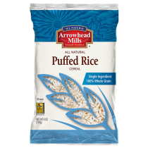 Puffed Rice Cereal No Salt Added