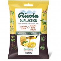 Ricola Dual Action Cough Suppressant, Oral Anesthetic Drops 19