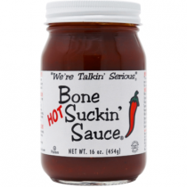 We're Talkin' Serious Hot Bone Suckin' Sauce 454g