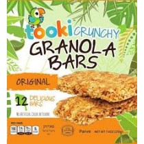 Tooki Crunchy Granola Bars Original 12 Bars