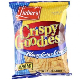 Lieber's Crispy Goodies Wavy Corn Chips Original 283g
