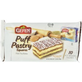 Gefen Puff Pastry Squares 10/pk 350 g