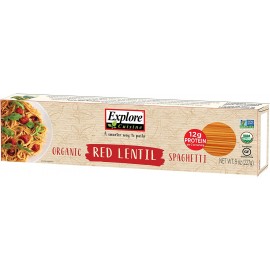 Explore ORGANIC  Red Lentil Spaghetti 227g