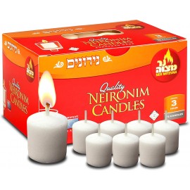 Ner Mitzvah Neironim Candles 3 Hour