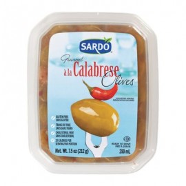 Sardo Gourmet Calabrese Olives 250ml
