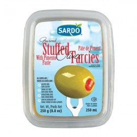 Sardo Gourmet Stuffed Pimento Paste Olives 250ml