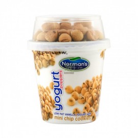 Norman's Poppers Lowfat Vanilla Yogurt with Mini Chips Cookies 5.45oz(155g)