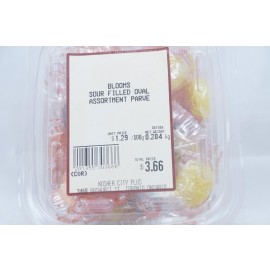 Bloom's Sour Filled Oval Assortment Kosher City Package