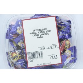 Oppenheimer Atomic Extra Sours Cream Candies Parve Kosher City Package