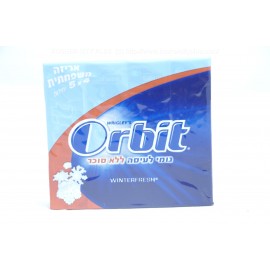 Orbit Winter Fresh  Sugar Free Menthol Flavor Chewing Gum 4x5 Sticks 52g