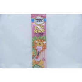 Paskesz Pink Lemonade Flavored Sour Sticks 50g