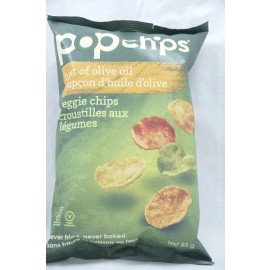 Popchips Hint of Olive Oil Veggie Chips Gluten Free 85g