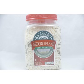 Rice Select Arborio Blend with Jalapeno Gluten Free Non GMO 30oz