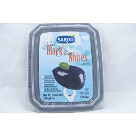 Sardo Gourmet Black Olives 250ml