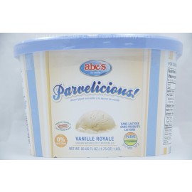 Parvelicious  Vanilla Royale Frozen Dessert Parve  Lactose-Dairy Free Nut Free Facility