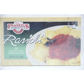 Frankel's Homestyle Italian Style Cheesse Ravioli Cholov Yisrael 30 pcs 340g