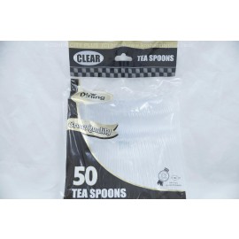 Dining Collection 50 Clear Tea Spoons