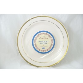 Prideware Banquet Plates Gold 10.25 inch 10pk 