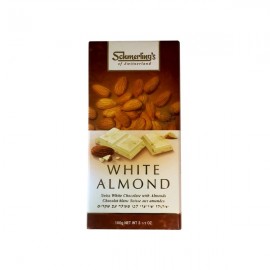 Schmerling's White Almond, Swiss Choclate with Almonds 3.5oz(100g)