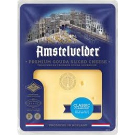 Amstelvelder Premium Gouda Sliced Cheese, Classic 150g
