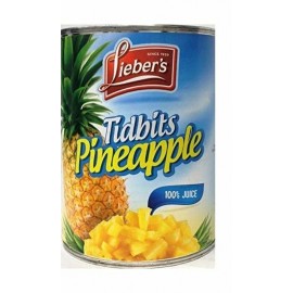 Lieber's Pineapple Tidbits 567g