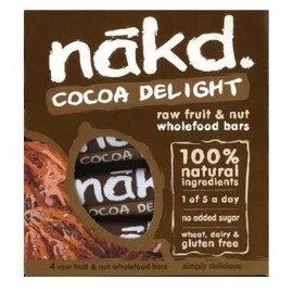 Nakd Cocoa Delight Multi Bars pk/4 35g