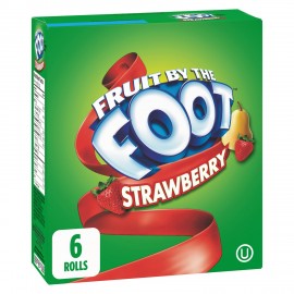 Betty Crocker Strawberry Fruit by the Foot 6 3ft Rolls 128g