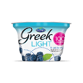 Norman's Greek Light Nonfat Yogurt with 2x protein Blueberry 5.3oz(150g)