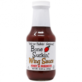 Bone Suckin Wing Sauce - Honey & Habanero  348g