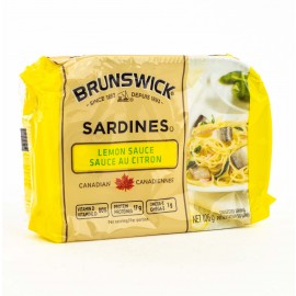 Brunswick Canadian Sardines in Lemon Sauce 106g