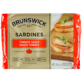 Brunswick Canadian Sardines in Tomato Sauce 106g