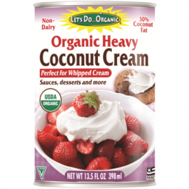 Let's Do Organic...Heavy Coconut Cream Parve