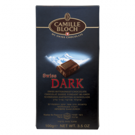 Camille Bloch Swiss Dark, Swiss Bittersweet Chocolate 3.5oz(100g)