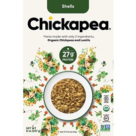 Chickapea Pasta Shells